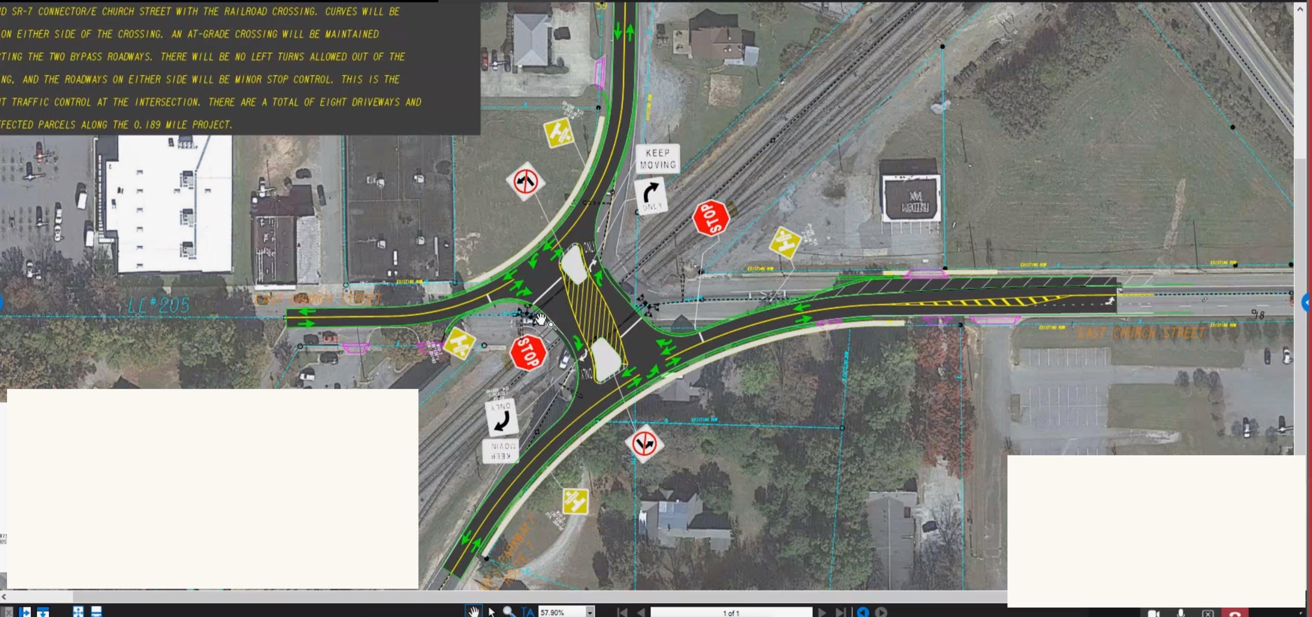 Detour Routes Map